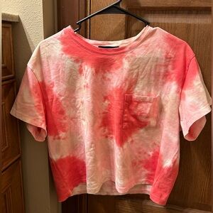Sanctuary tie dye crop top